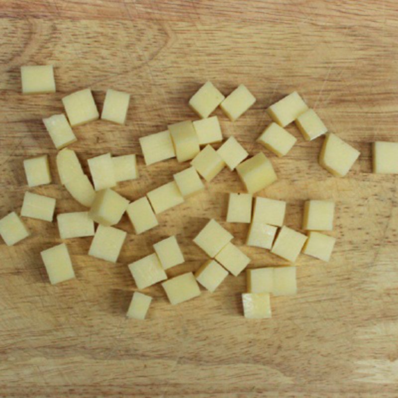 Step 1 Prepare the ingredients Fried cheese-stuffed lychee