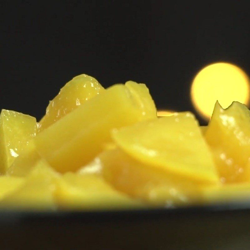 Step 1 Prepare the soaked peaches for Peach Iced Tea