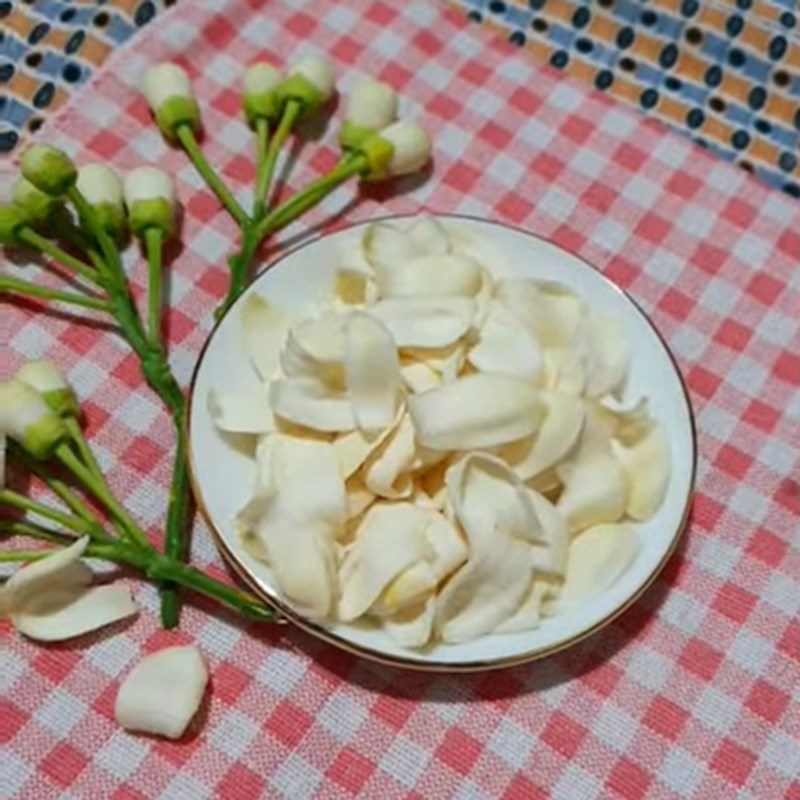 Step 1 Prepare grapefruit flower Grapefruit flower syrup