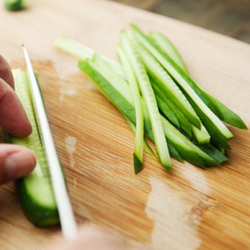 Step 1 Prepare the ingredients for Grilled Spring Rolls