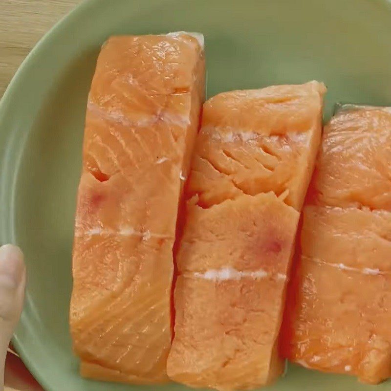 Step 1 Prepare Ingredients for Braised Salmon