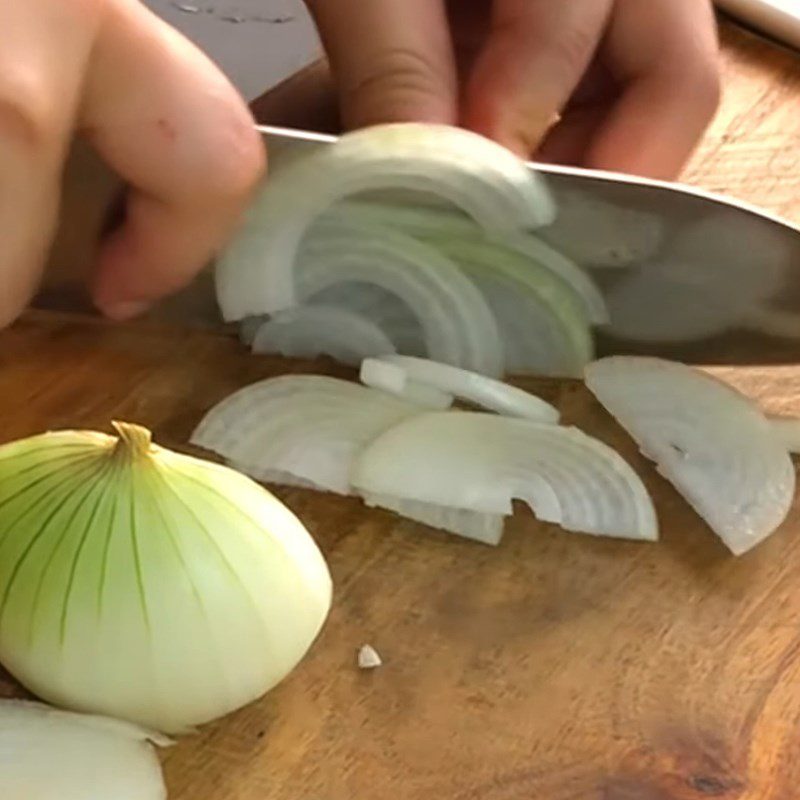 Step 1 Prepare ingredients for Mixed Sardine Sandwich