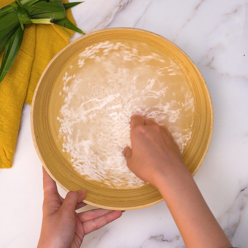 Step 1 Prepare the ingredients for Multicolor Sticky Rice