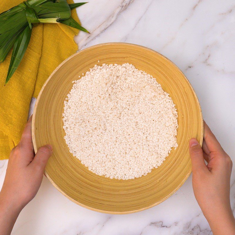 Step 1 Prepare the ingredients for Multicolor Sticky Rice