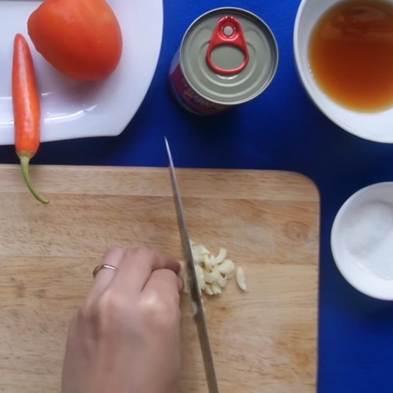 Step 1 Prepare the Ingredients for Sardines in Tomato Sauce