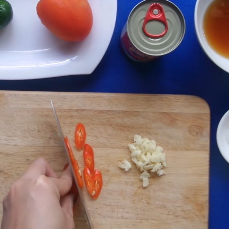 Step 1 Prepare the Ingredients for Sardines in Tomato Sauce