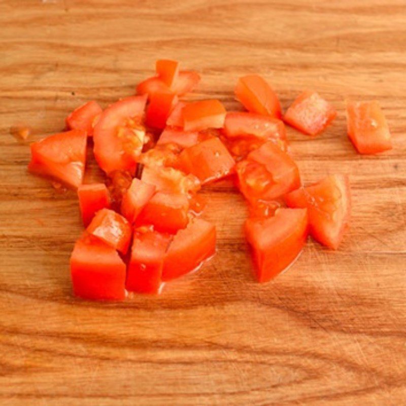 Step 1 Prepare ingredients for Fried Mackerel Fillet with Tomato Sauce