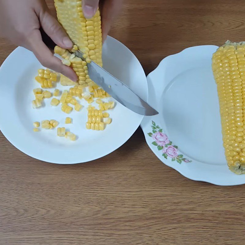 Step 1 Prepare the ingredients for Moon Cake with Corn Milk and Pandan Leaves