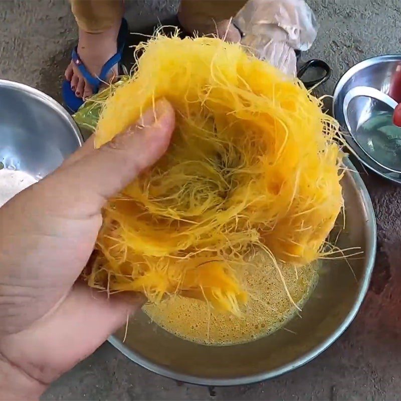 Step 1 Prepare thốt nốt fruit Thốt Nốt Cake