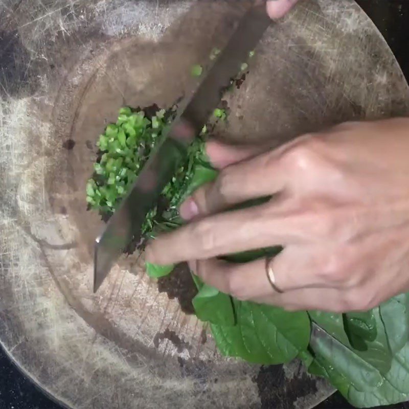 Step 2 Prepare the amaranth Beef and Amaranth Porridge