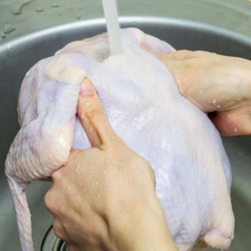 Step 1 Prepare the chicken Stir-fried Chicken with Fresh Milk