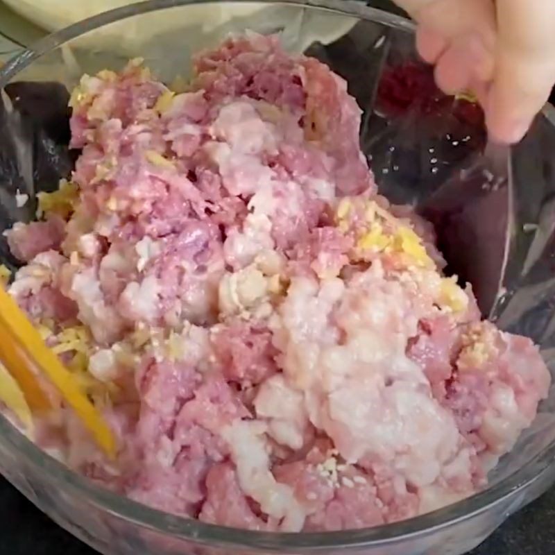 Step 1 Prepare the duck meat Sesame Fried Duck