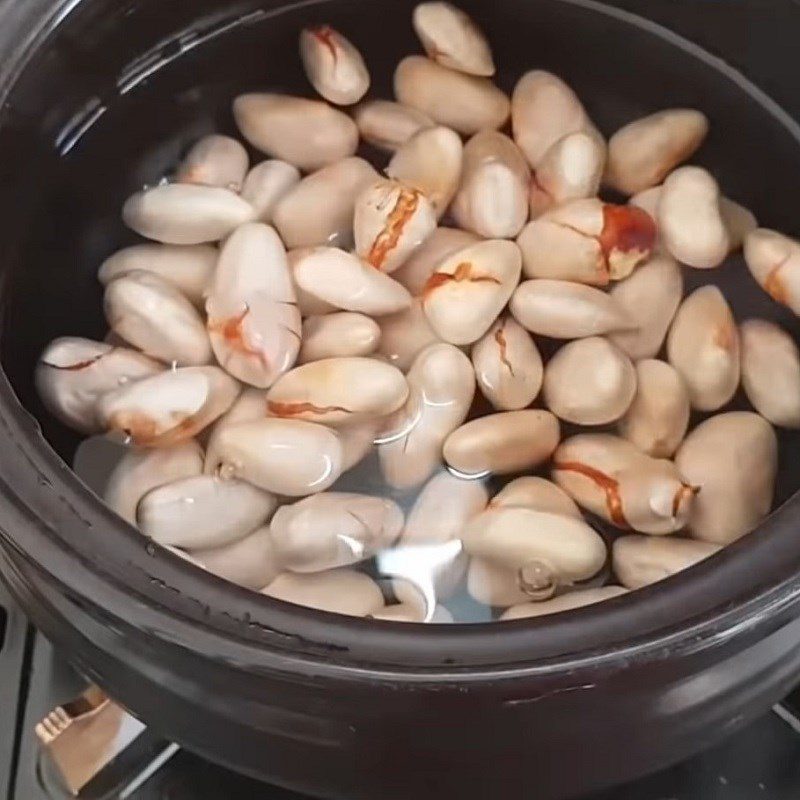 Step 1 Prepare and boil jackfruit seeds for Sour Jackfruit Soup