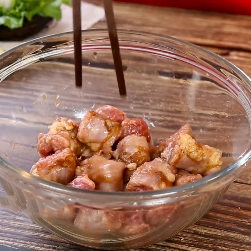 Step 1 Prepare and Marinate Chicken Neck Five-Spice Fried Chicken Neck in a Pan