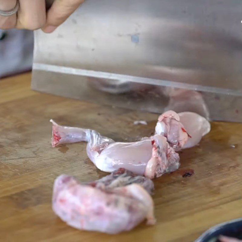 Step 1 Prepare and Marinate the Frog Fried Frog with Pepper Leaves