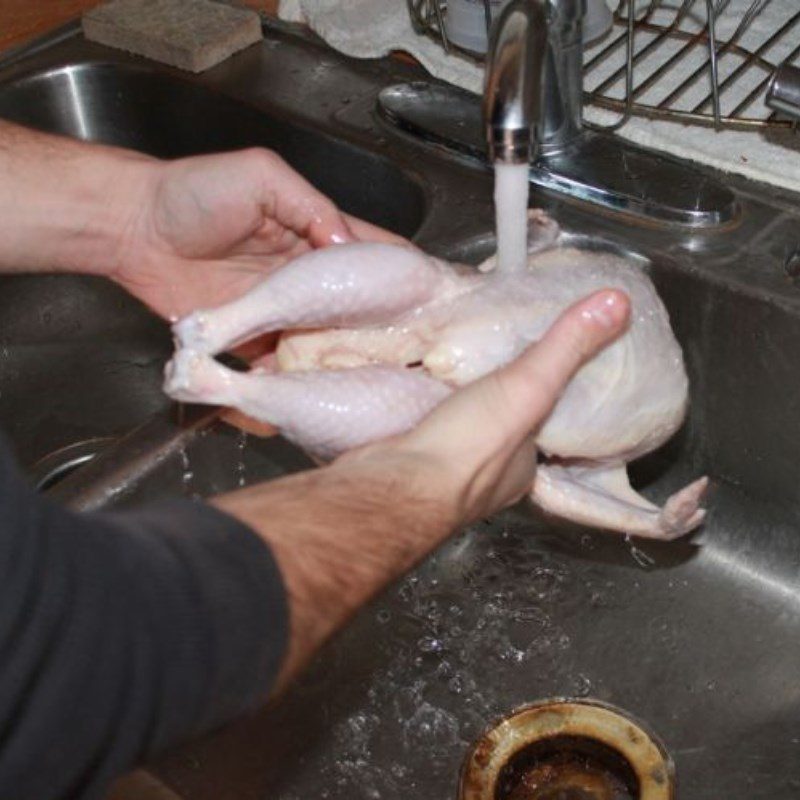 Step 2 Prepare the duck Duck stewed with pumpkin