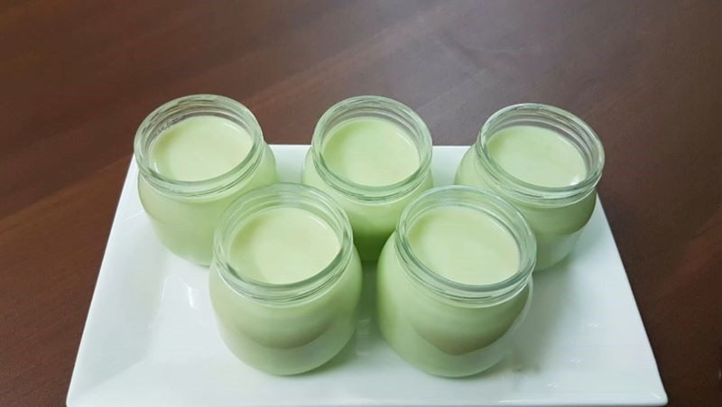 Matcha yogurt