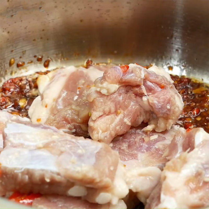 Step 5 Braised Ribs with Fish Sauce