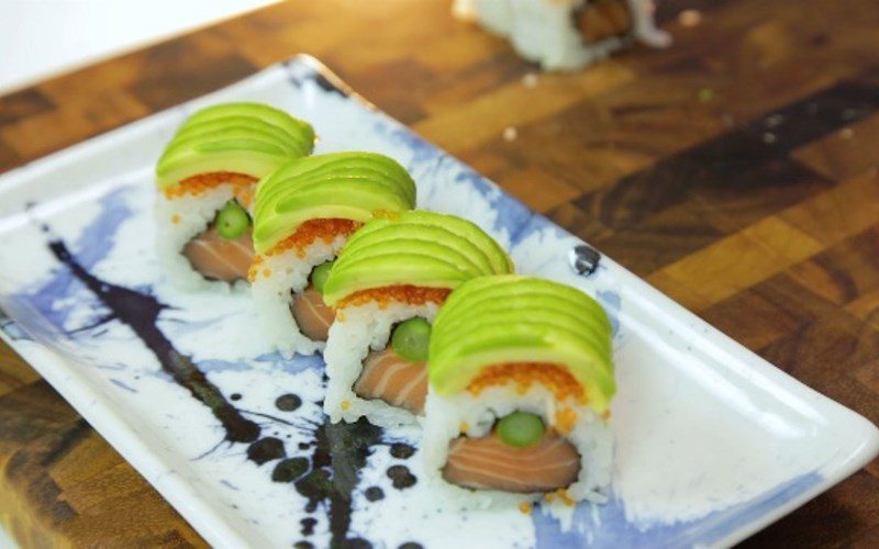 Avocado sushi