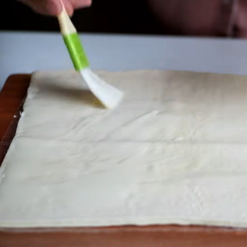 Step 2 Shaping Thousand Layer Almond Cake