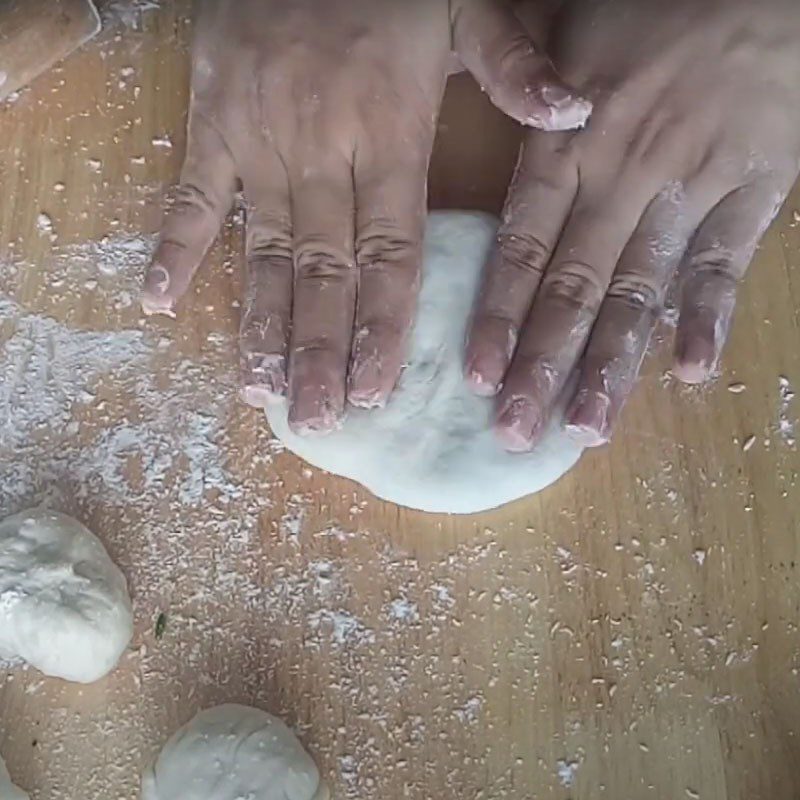 Step 5 Shaping the Salted Egg Lava Cake