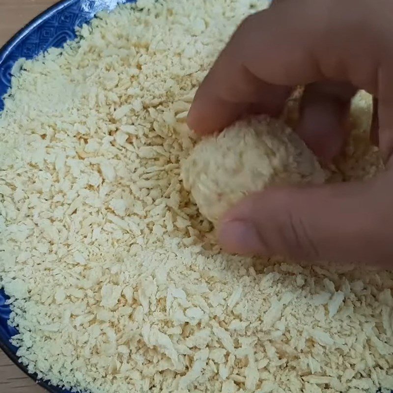 Step 3 Shape the Fried Potato Milk Cake