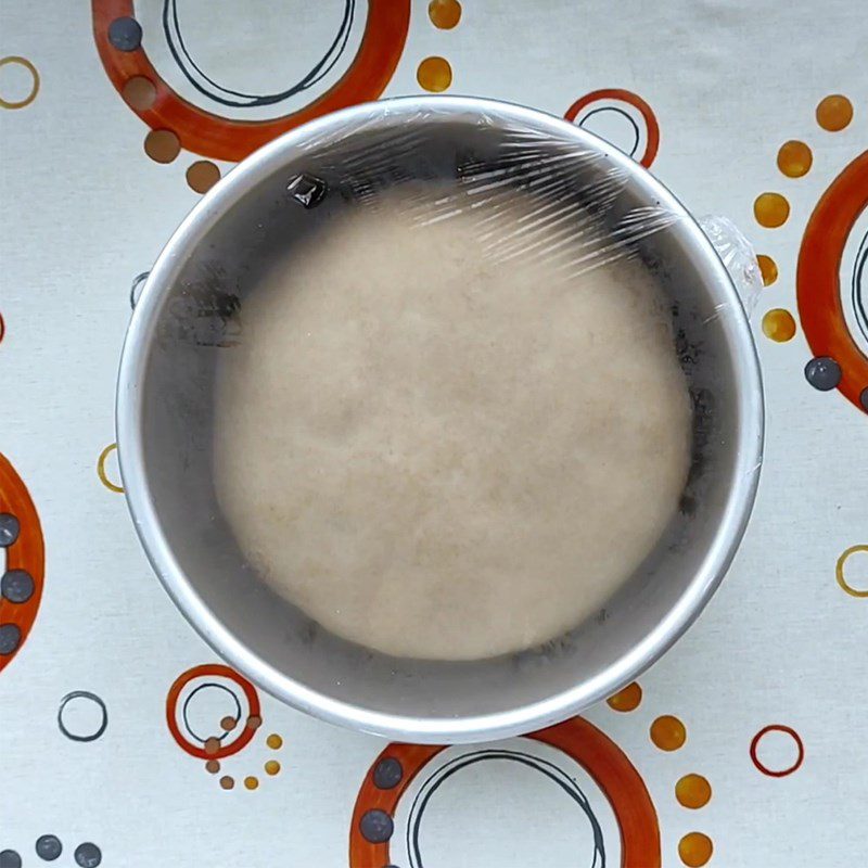 Step 4 Shaping the dough Wrappers made from all-purpose flour