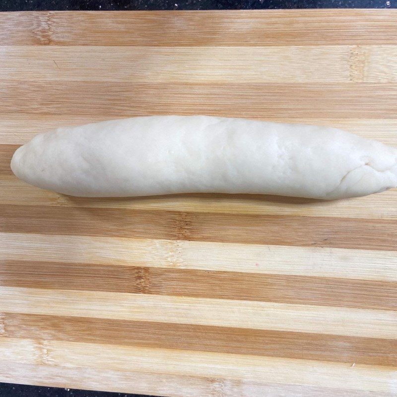 Step 2 Shaping dough Fried Flour Cake with Sweet Filling