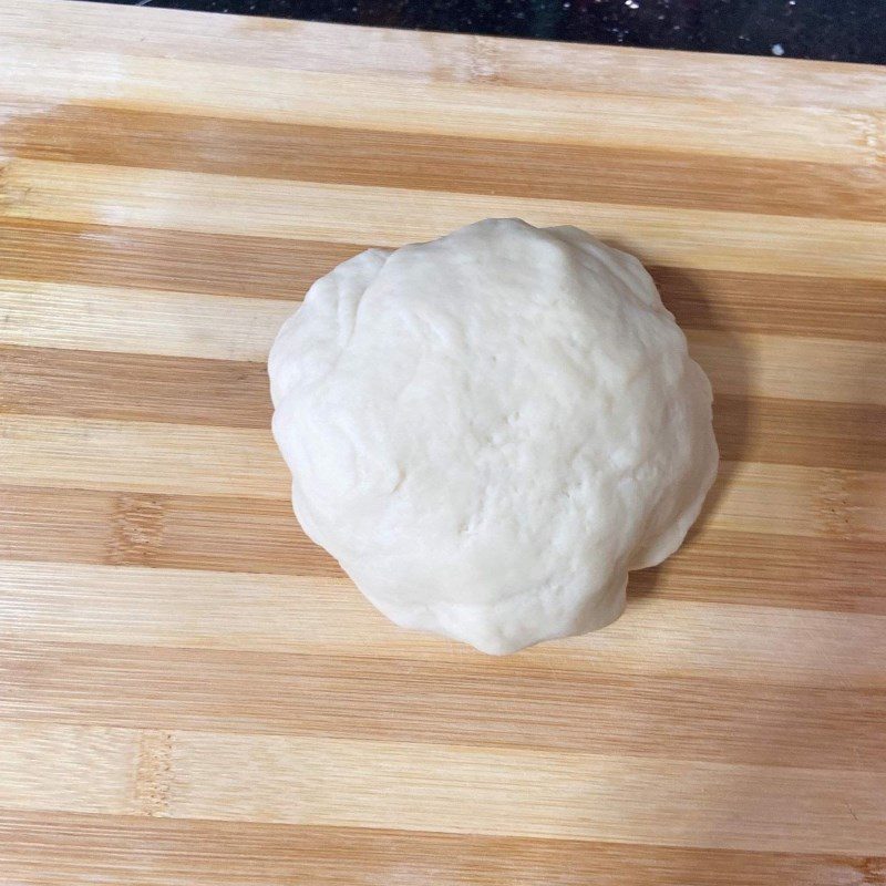 Step 2 Shaping dough Fried Flour Cake with Sweet Filling