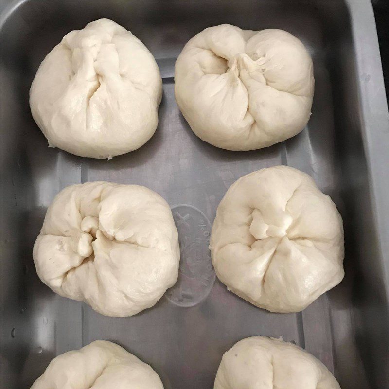 Step 3 Shaping the cake Steamed bun with cade filling (recipe shared by a user)