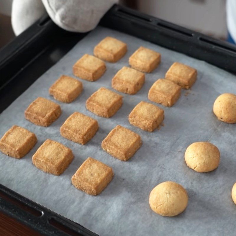 Step 3 Shaping and Baking Butterfly Pea Almond Cookies