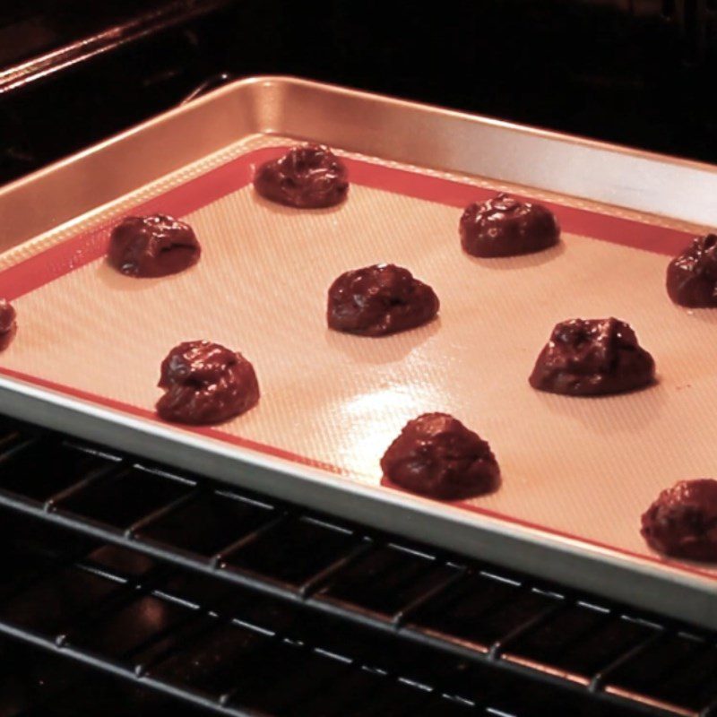 Step 4 Shaping and Baking Chocolate brownie cookies without flour