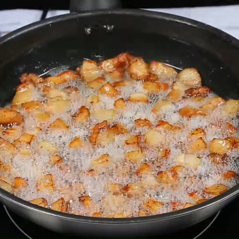 Step 2 Render pork fat Fried pork fat with salt and chili