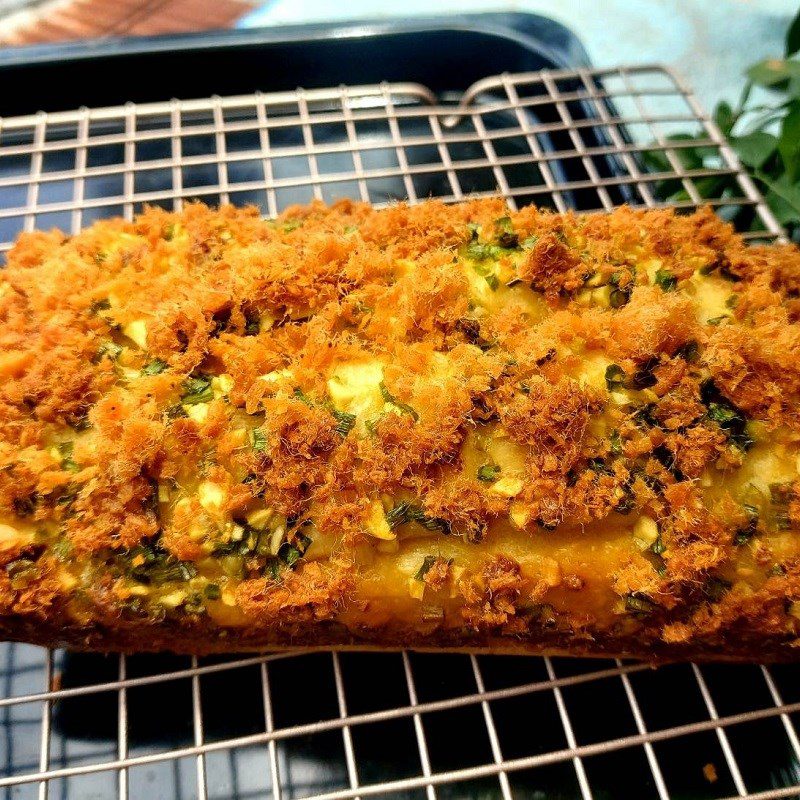 Step 3 Finished Product of Pork Floss Bread