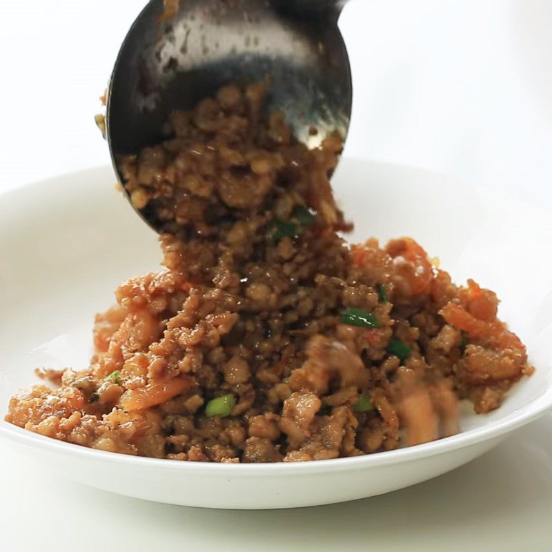 Step 4 Final Product Minced Meat with Dipping Sauce