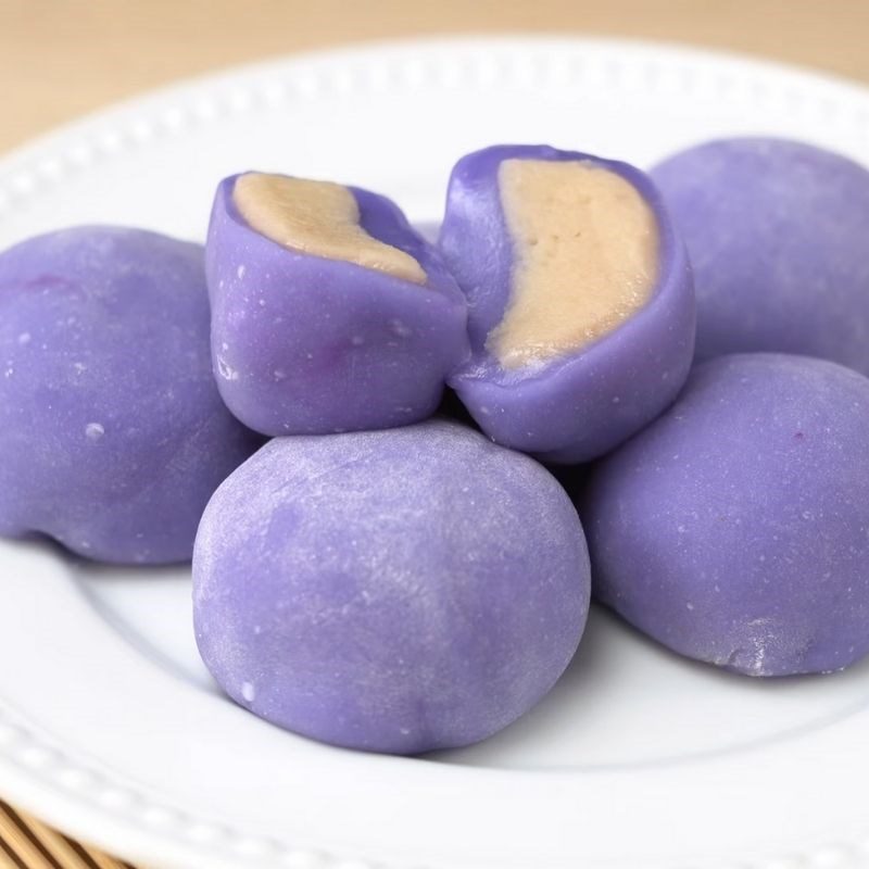 Step 5 Final Product Taiwanese Taro Mochi