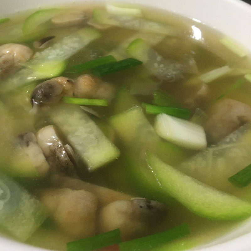 Step 4 Final Product Gourd Soup with Straw Mushrooms