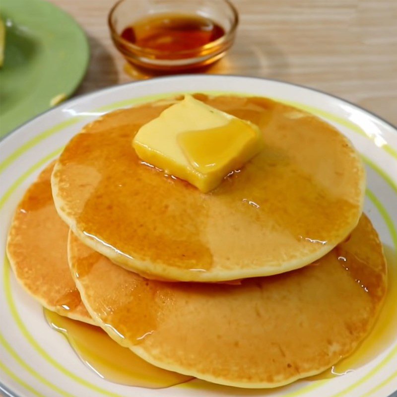 Step 6 Final product Pancake without baking powder