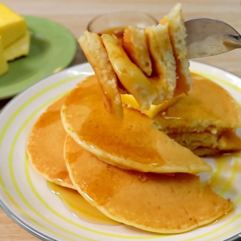 Step 6 Final product Pancake without baking powder