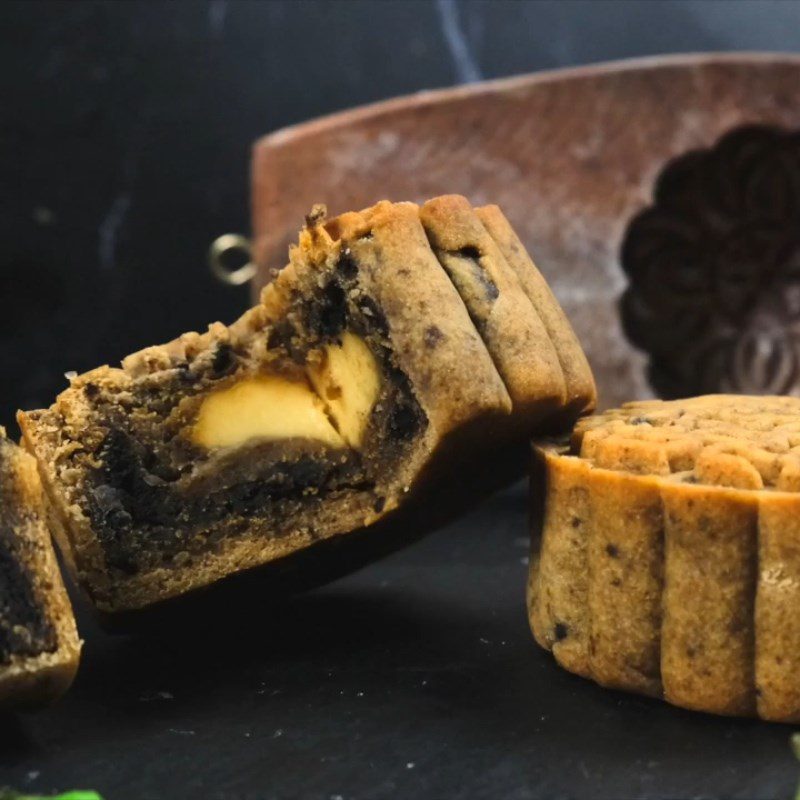 Step 7 Final Product Mooncake with oreo filling