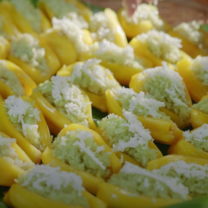 Step 4 Final Product Pandan jackfruit sticky rice