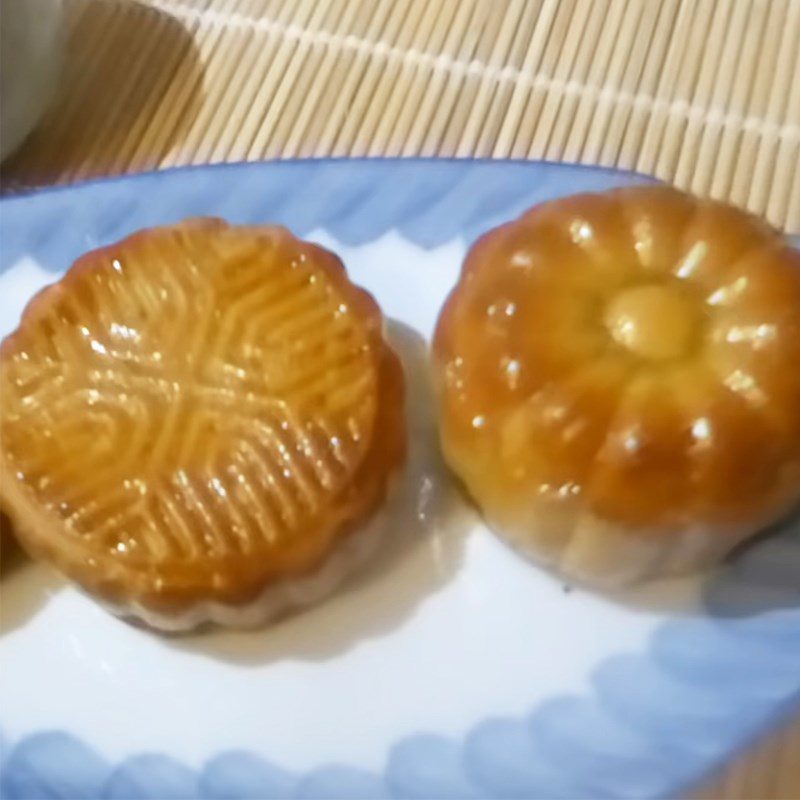 Step 6 Final Product Mooncake for Diabetics with Durian Green Bean Filling