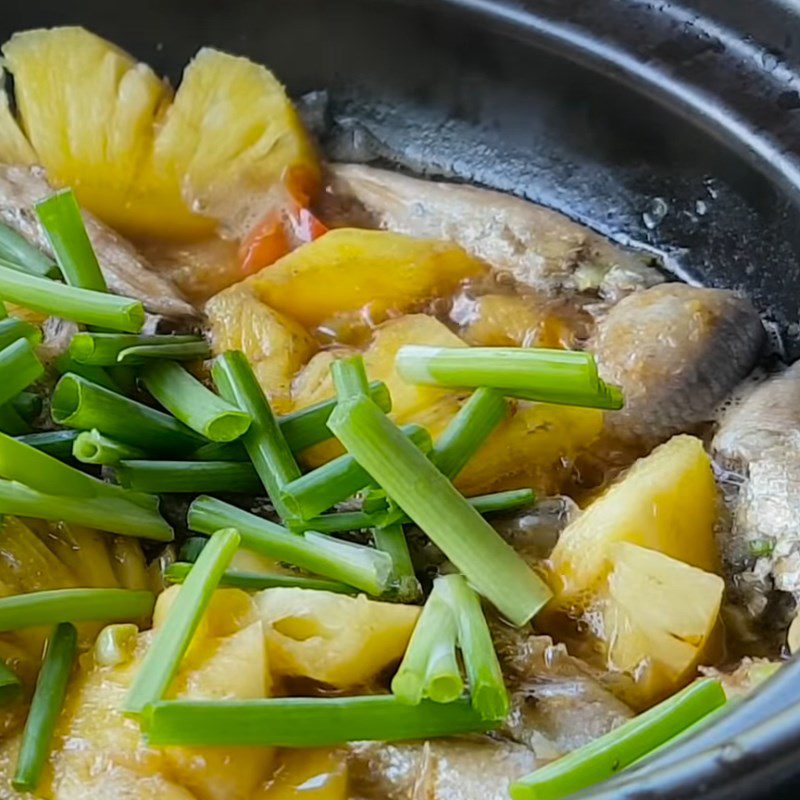 Step 4 Final Product Fish Stew with Pineapple