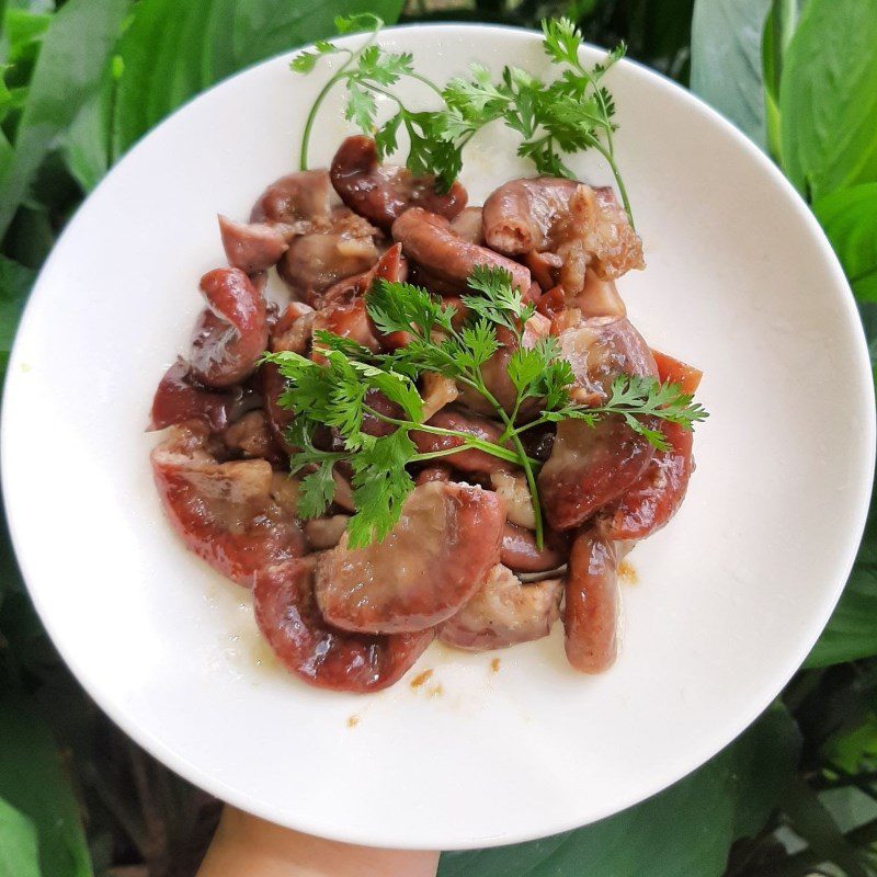 Step 5 Final Product Pork intestines - pig intestines braised in coconut water