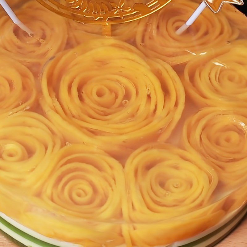 Step 6 Final Product Golden Rose Jelly