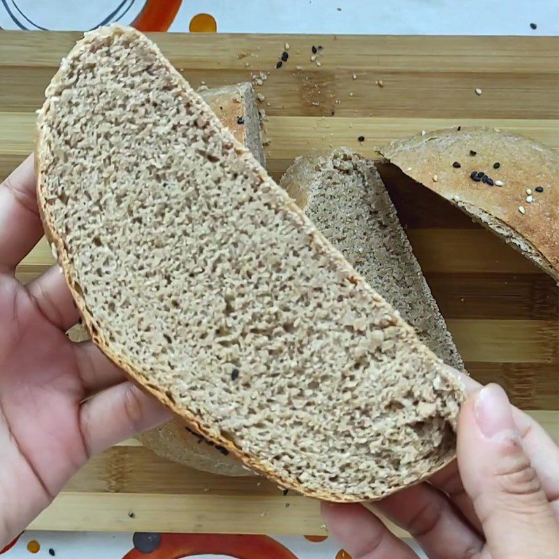 Step 6 Final product Whole Wheat Bread using an Air Fryer