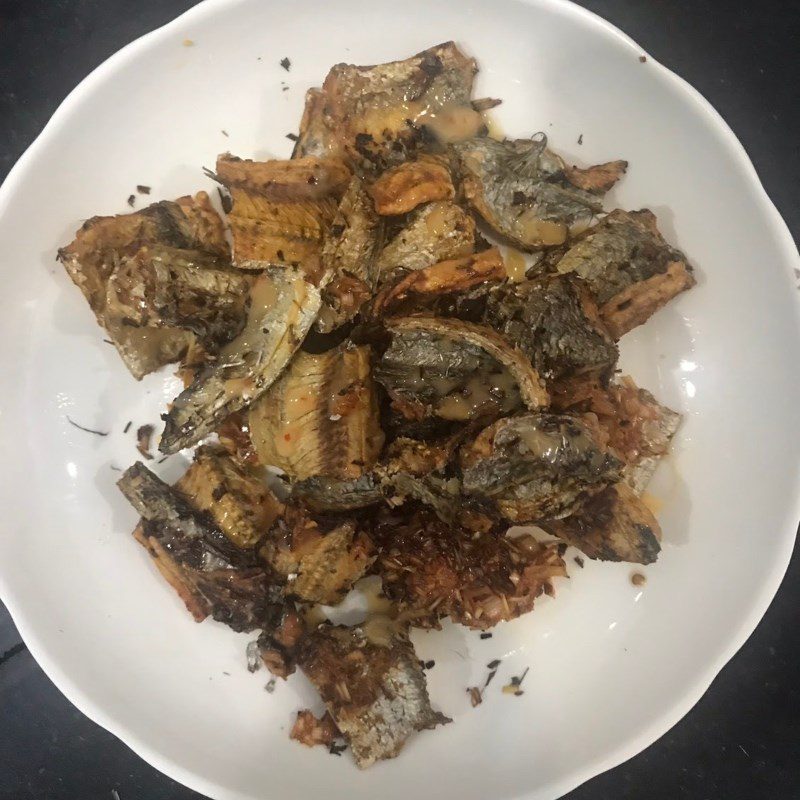 Step 4 Final Product Fried Mackerel with Lemongrass and Chili