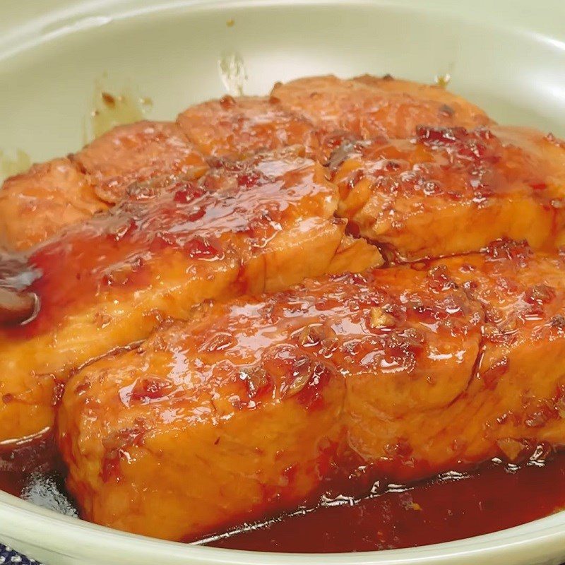 Step 5 Final Product Braised Salmon