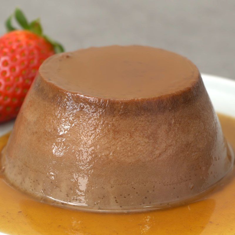 Step 6 Finished Chocolate Flan