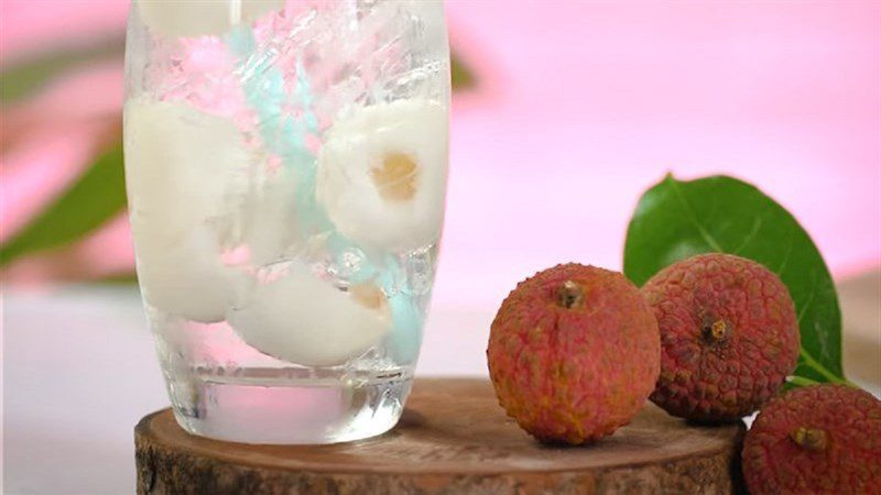 Soaked lychee